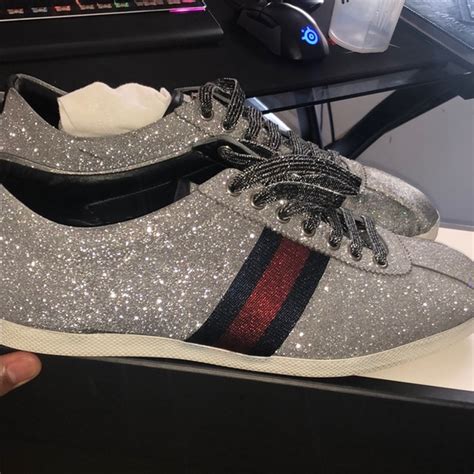 gucci sparkly sneakers|Gucci sneakers for cheap.